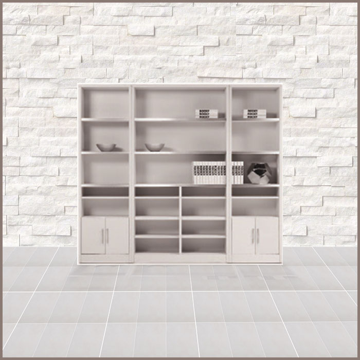 Book Case: SG-25:  2500Wx390Dx2210H
