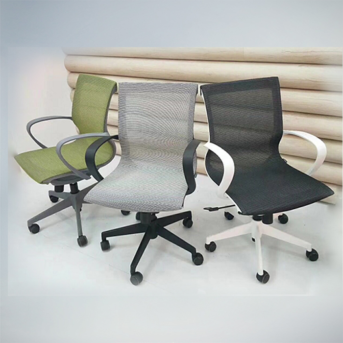 Office Chair F489B-GRAY  ​​​​​​​   ​​              W550xD600xH980MM