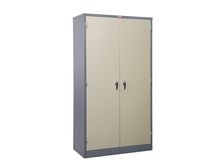 CB05 Steel Cupboard With Swinging Door (W914xD457xH1830mm). Brand: LEECO. Made In Thailand.