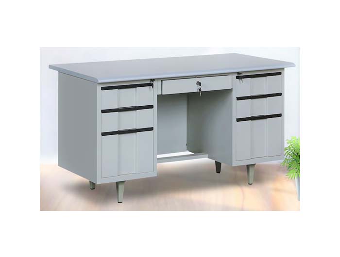 OD04 Steel Office Desk Laminate On Top (W1500xD700xH750mm). Brand: STANDARD. Made In China.