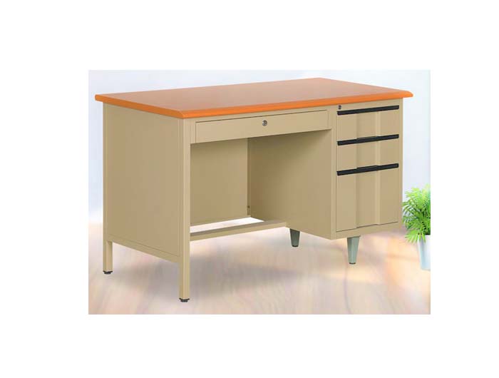 OD03 Steel Office Desk Laminate On Top (W1200xD700xH750mm). Brand: STANDARD. Made In China.