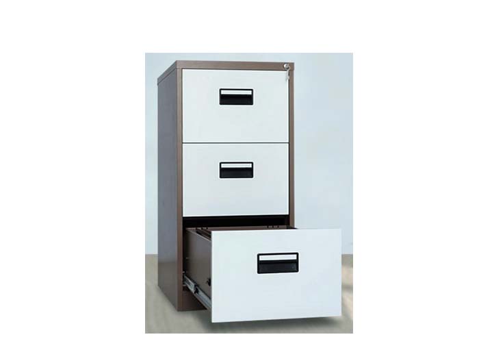 VD3D Steel Filing Cabinet 3 Drawers (W450xD620xH1020mm).Brand: STANDARD. Made In China.