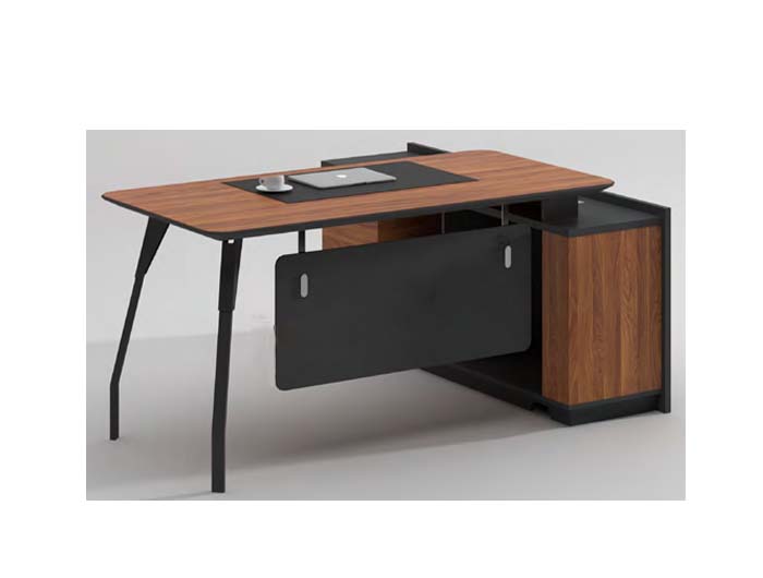 M081 Office Table Melamine Wood (W1600xD800/1600xH760mm). Brand: CENTURY. Made In China.