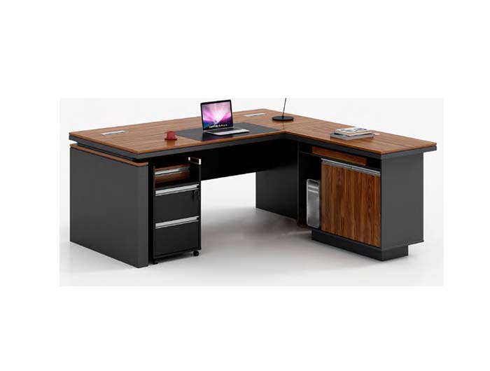 M217-1 Office Table Melamine Wood (W1800xD900xH760mm). Brand: CENTURY. Made In China.