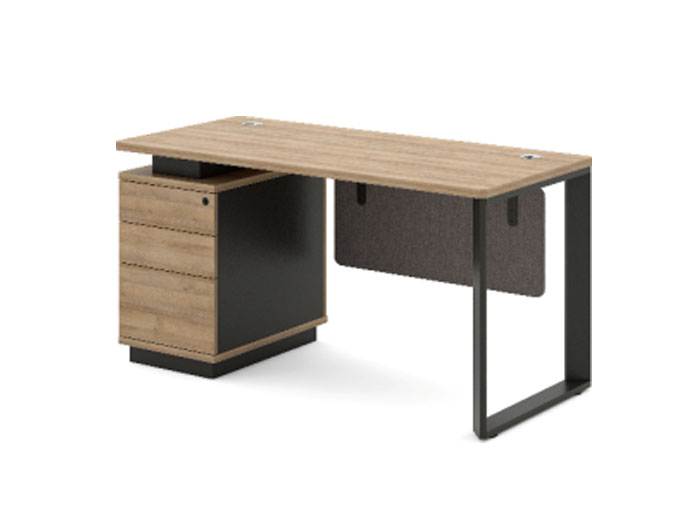 26M011 Office Table Melamine Wood (W1400xD650xH760mm). Brand: CENTURY. Made In China.