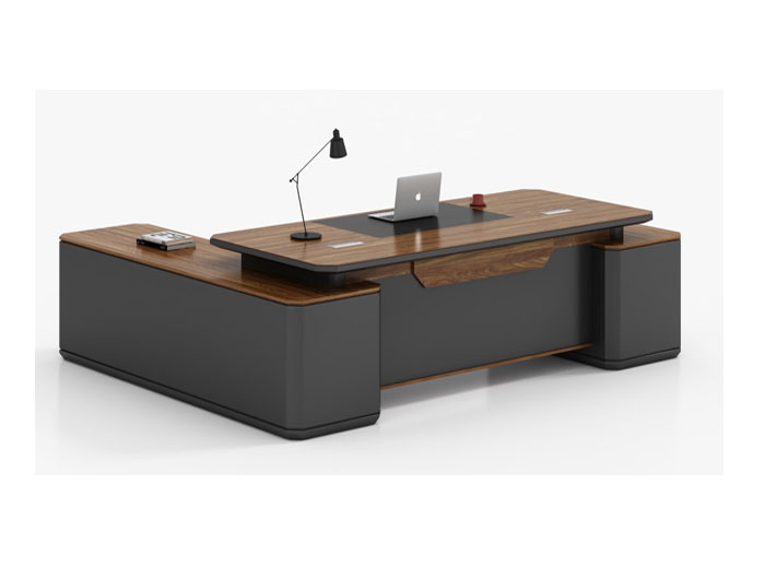 M272 Executive Table Melamine Wood (W2800xD1050xH760mm). Brand: CENTURY. Made In China.