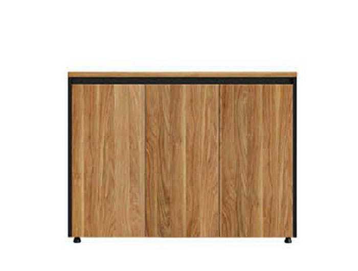 26U301 Low Cabinet Melamine Wood (W1180xD400xH1200mm). Brand: CENTURY. Made In China.