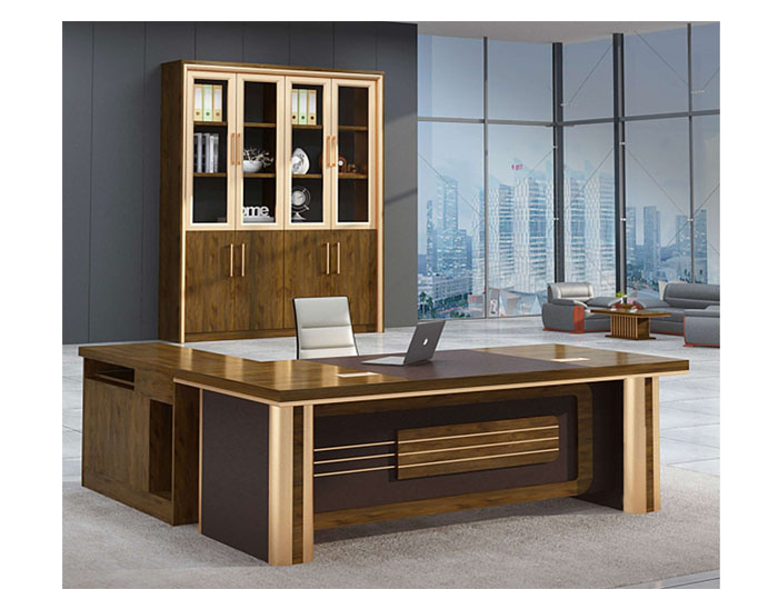 KW8565 Executive Table Melamine Wood (W2000xD900xH750mm). Brand: CENTURY. Made In China.