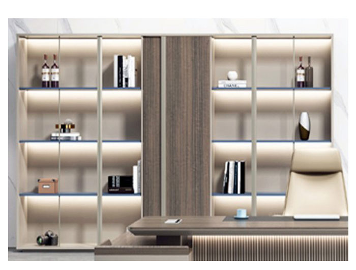 KW-8664A High Cabinet Melamine Wood (W2400xD400xH2000mm). Brand: CENTURY. Made In China.