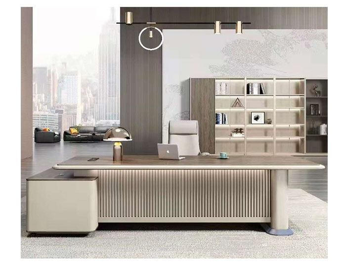 KW-8664 Executive Table (W2200xD1800xH750mm). Brand: CENTURY. Made In China.