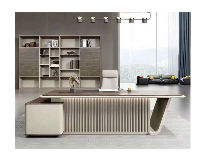 KW-8663 Executive Table (W2400xD1800xH750mm). Brand: CENTURY. Made In China.