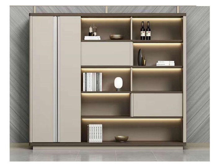 KW-ET525A High Cabinet Melamine Wood (W2400xD400xH2000mm). Brand: CENTURY. Made In China.