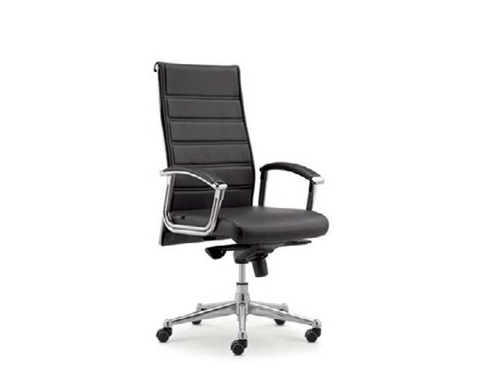 CMF34AS-BLACK Office Swivel Chair (W640xD630xH1120mm). Brand: CENTURY. Made In China.