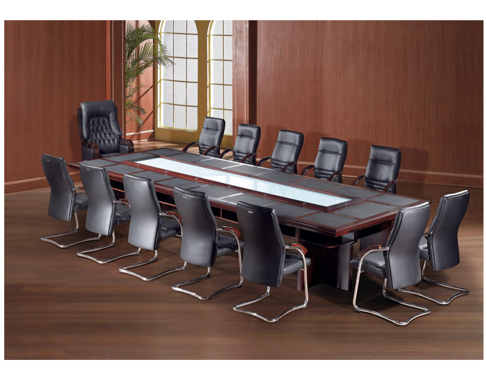 HS500-4.8M CONFERENCE TABLE (W4800×D1800×H760mm). Brand: HAOSEN. Made in China.